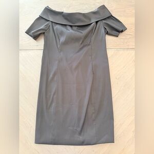 Preston & York Black Off-Shoulder Dress